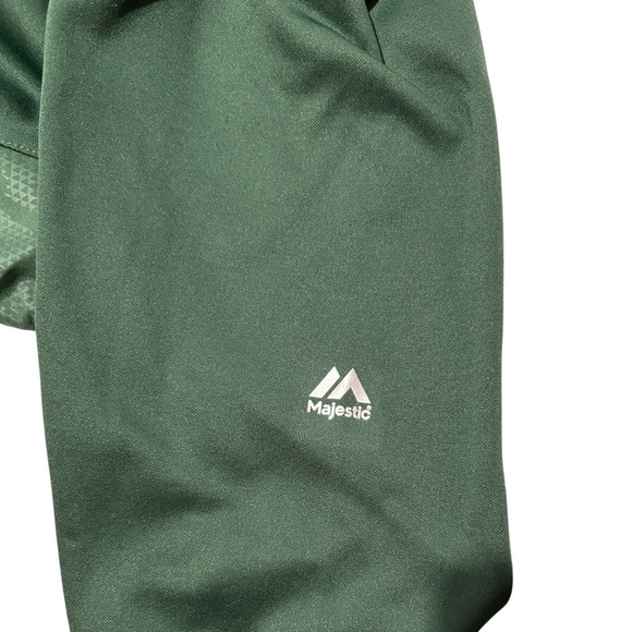 MAJESTIC Green Bay Packers NFL Full Zip Therma Base Hoodie Jacket Warm sz XL - Picture 6 of 12